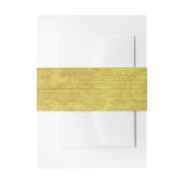 Gold Color Elegant Einladungsbanderole (Vorderseite Beispiel)