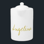 Gold Color Elegant Stilvolle Trendy Einzigartiges<br><div class="desc">Suchen Sie eine schöne Kalligrafie mit einer ästhetischen Handschrift? Dieses einfache,  auffällige Design ist für Sie. Dieses Produkt beeindruckt sofort diejenigen,  die es sehen. Das feine und geschmackvolle Design spiegelt sofort die Qualität Ihrer Beziehung und Familie wider.</div>