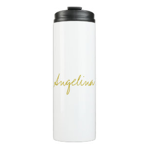 Gold Color Elegant Stilvolle Trendy Einzigartiges  Thermosbecher