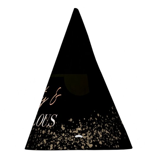 Gold Confetti 50 und Fabulous Party Hat Partyhütchen (Rechts)