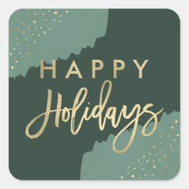 Gold Confetti | Aufkleber für den Urlaub