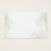 Gold Confetti Baby Name Suggestions Card (Rückseite)