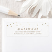 Gold Confetti Elegante White Wedding (Insitu)