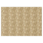 Gold Confetti Glitzer Tischdecke (Vorderseite (Horizontal))