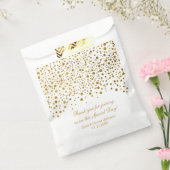 *Gold Confetti Wedding | Personalisieren Geschenktütchen (Versiegelt)