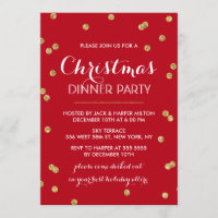 Gold Confetti Weihnachtsgeschenk Party (benutzerde