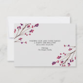 Gold Confetti Weihnachtskarten Dankeskarte (Rückseite)