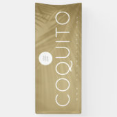 Gold Coquito Banner (Vertikal)