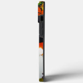 Gold Cosy Winter Dewald Wasserfarbe Case-Mate iPhone Hülle (Rückseite / Links)