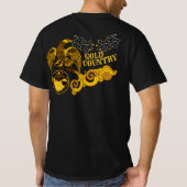 Gold Country doppelseitig T-Shirt (Rückseite)