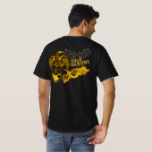 Gold Country doppelseitig T-Shirt (Schwarz voll)