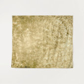 Gold Crackle Tapestry Wandteppich (Vorderseite (Horizontal))