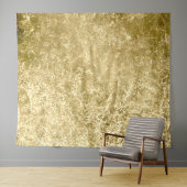 Gold Crackle Wandteppich