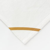 Gold Cracks Fleecedecke (Ecke)