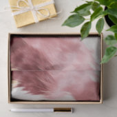 Gold Creme Pink Black Cowgirl Cowhide Seidenpapier (Geschenk)