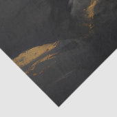 Gold Cross auf einem Felsen Seidenpapier (Detail)