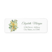 Gold Cross Blätter Erste Heilige Kommune (Vorne)