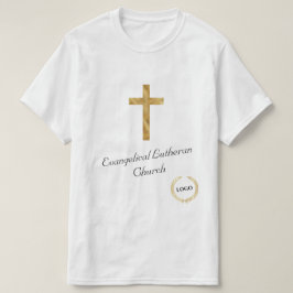 Gold Cross Church Logo T-Shirt