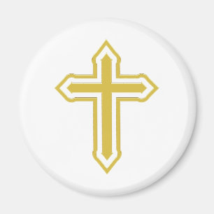 Gold Cross Magnet
