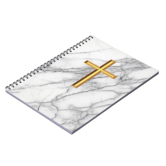 Gold Cross Notizblock (Linke Seite)