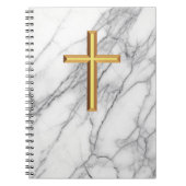 Gold Cross Notizblock (Vorderseite)