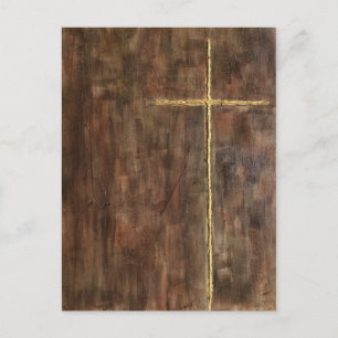 Gold Cross Postkarte