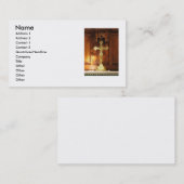 Gold Cross-Visitenkarte Visitenkarte (Vorne/Hinten)