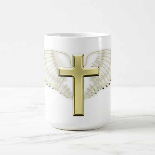 Gold Cross Wing Kaffeetasse (Mittel)