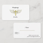 Gold Cross Wing Visitenkarte (Vorne/Hinten)