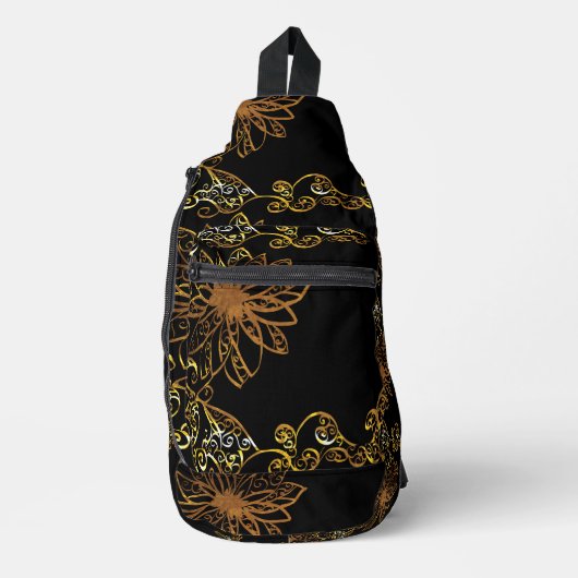 Gold Crossbody Bag (Vorderseite)