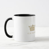 Gold Crown Tasse (Links)