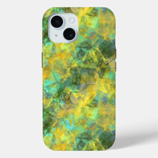 Gold Crumpled Textur Case-Mate iPhone Hülle (Rückseite)