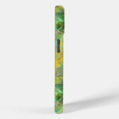 Gold Crumpled Textur Case-Mate iPhone Hülle (Rückseite / Rechts)