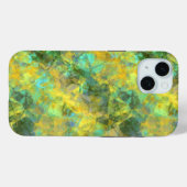 Gold Crumpled Textur Case-Mate iPhone Hülle (Rückseite (Horizontal))