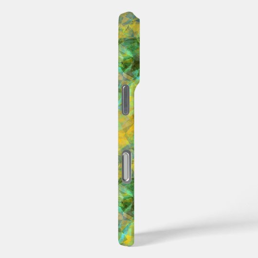 Gold Crumpled Textur Case-Mate iPhone Hülle (Rückseite / Rechts)