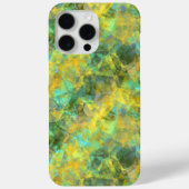 Gold Crumpled Textur Case-Mate iPhone Hülle (Rückseite)