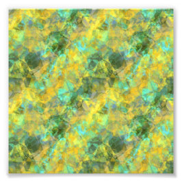 Gold Crumpled Textur Fotodruck