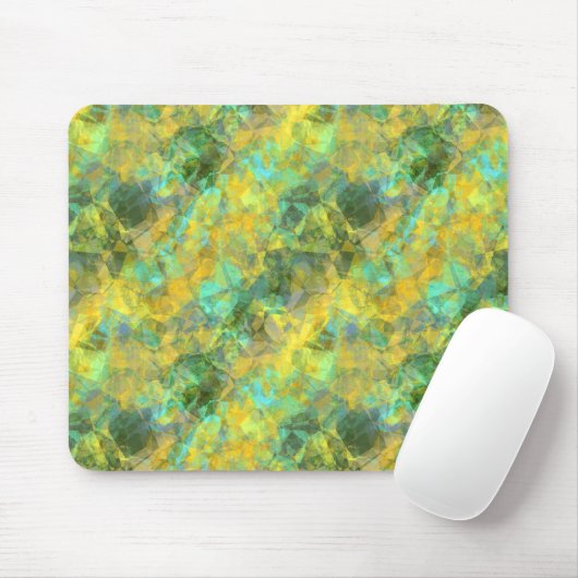 Gold Crumpled Textur Mousepad (Mit Mouse)