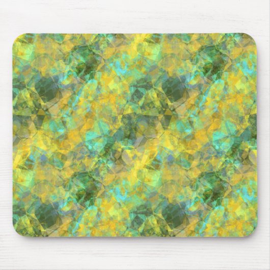 Gold Crumpled Textur Mousepad (Vorne)