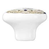 Gold Crystal Flip Flops 2Dgraphic Flipflop shoes Keramikknauf (Seitenansicht)