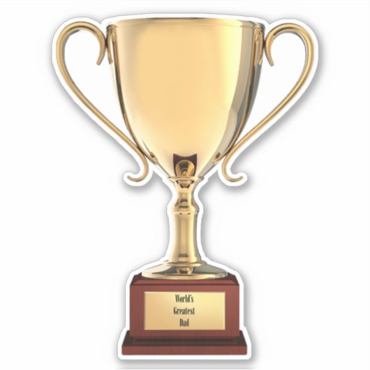 Gold Cup Aufkleber (Vorderseite)