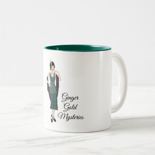 Gold Cup - Ginger Gold Coffee Tasse (VorderseiteRechts)