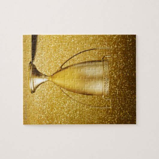 Gold Cup Trophy Puzzle (Horizontal)