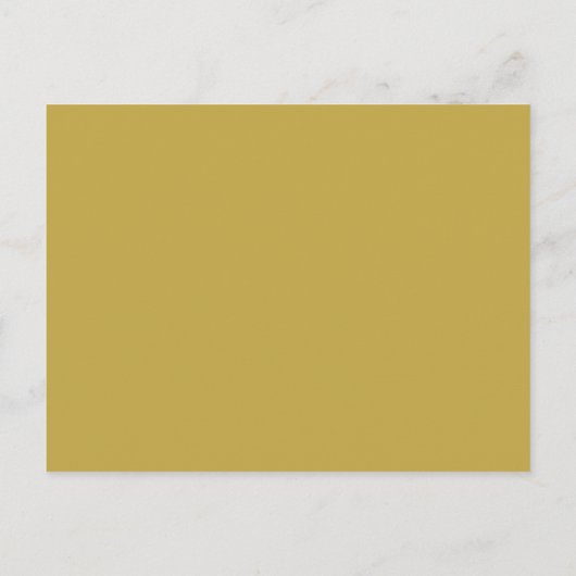 Gold Cupids Elegantes Skript Save the Date Postkarte (Rückseite)