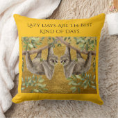 Gold Cushion - Sloths Kissen (Decke)