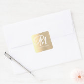Gold Custom Stickers Product Labels (Umschlag)