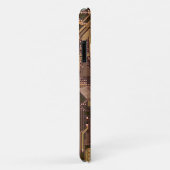 Gold Cyber Circuit Board Tech Art Electronics Case-Mate iPhone Hülle (Hinten/Rechts)