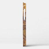 Gold Cyber Circuit Board Tech Art Electronics Case-Mate iPhone Hülle (Rückseite / Links)