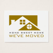 Gold Dachdecke, Änderung der Adresskarte (Vorderseite)