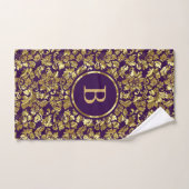 Gold Damask Badhandtuch Set (Handtuch)